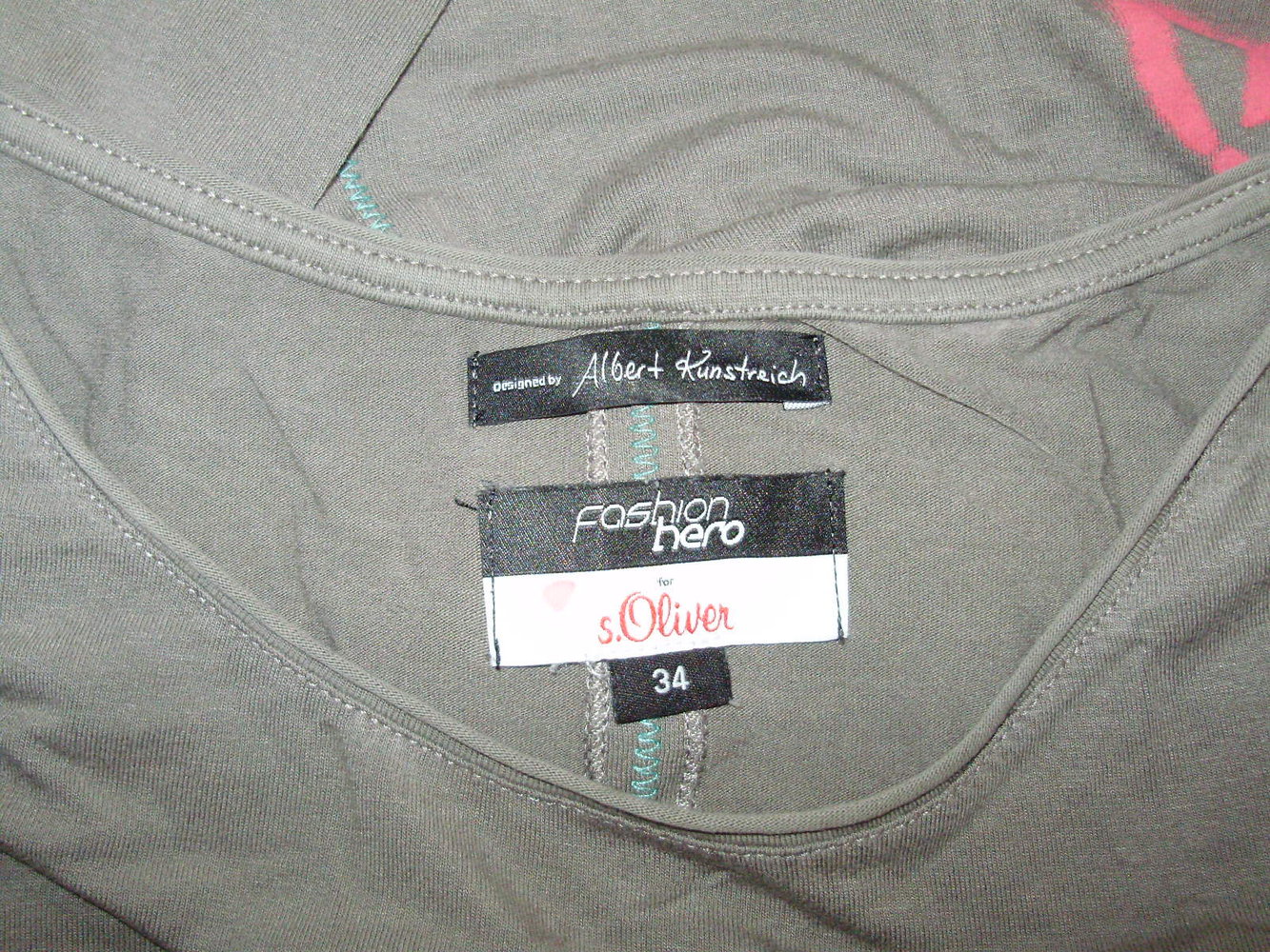 Albert Kunstreich by s. oliver Langarmshirt/ Kleid sehr ausgefallen 34 S