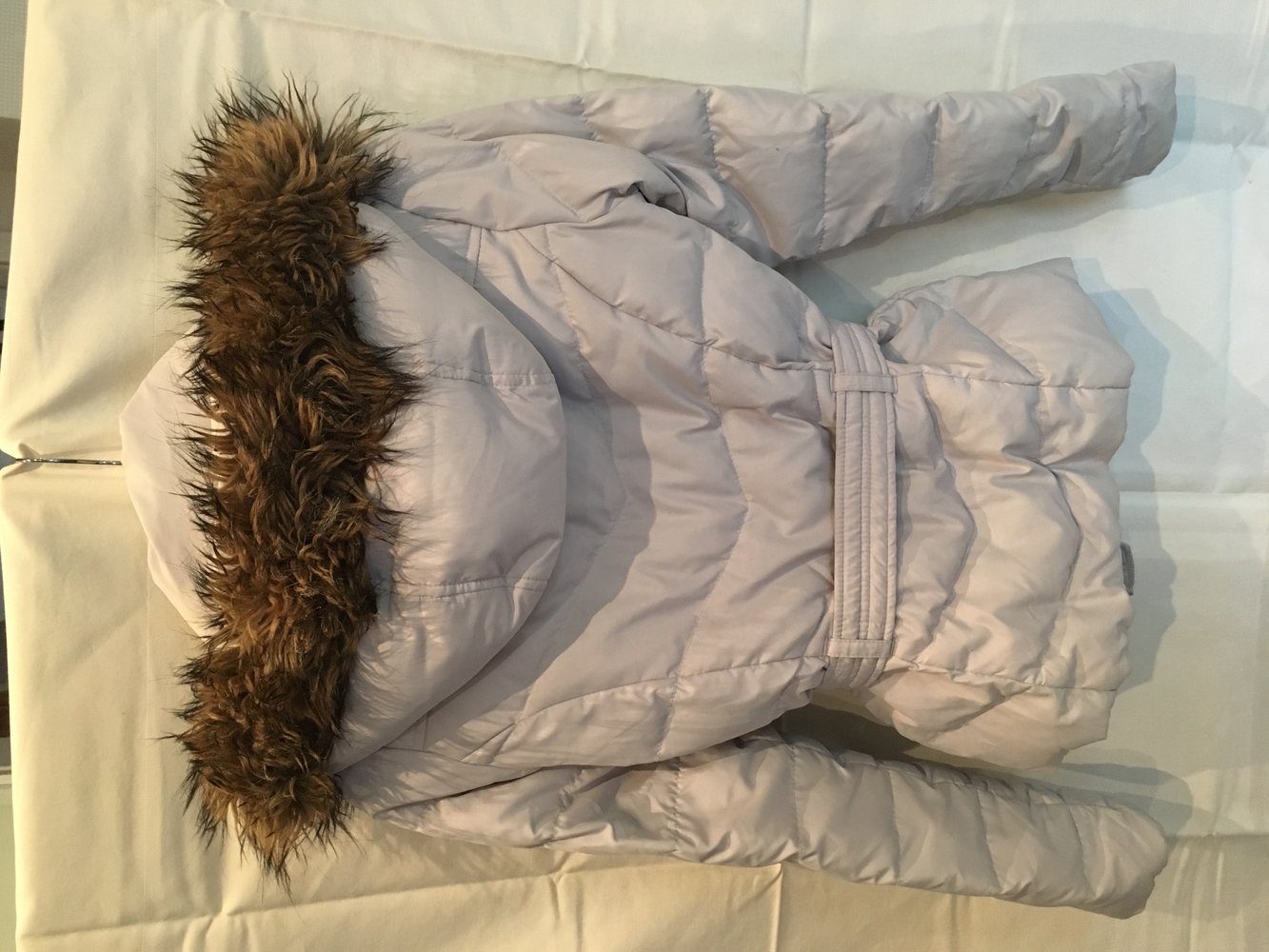Beige Daunenjacke von Hollister