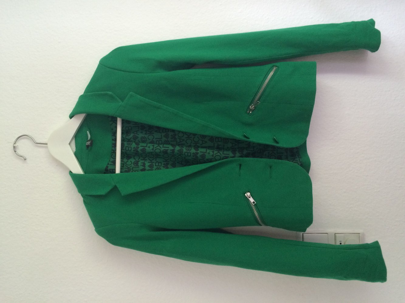 Schöner grüner Blazer