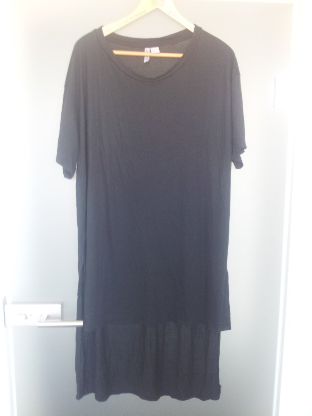 H&M Langes T-Shirt verlängertes Rückenteil