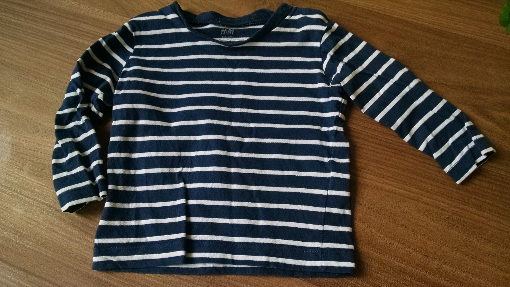 Langarmshirt im Marinelook Gr. 74