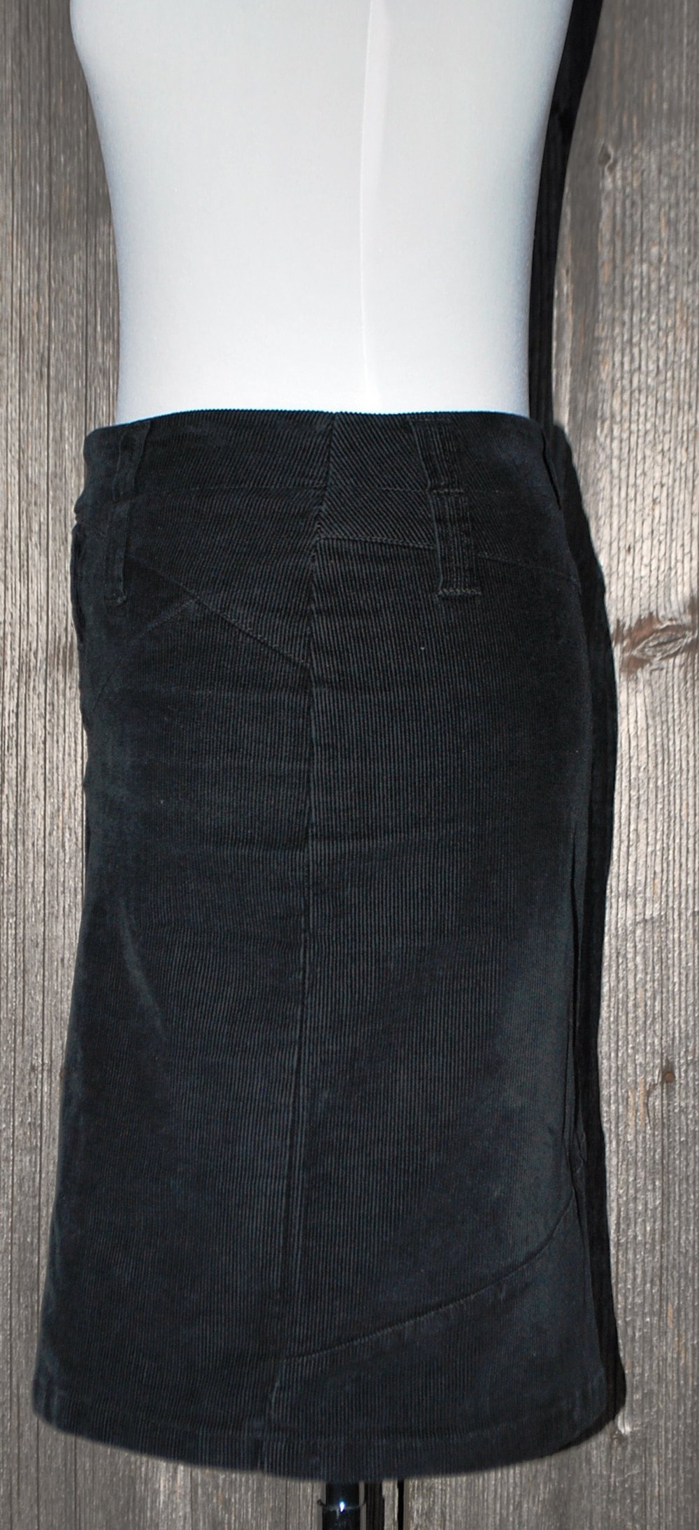 schwarzer Cordrock, United Colors of Benetton, ca. Größe 36