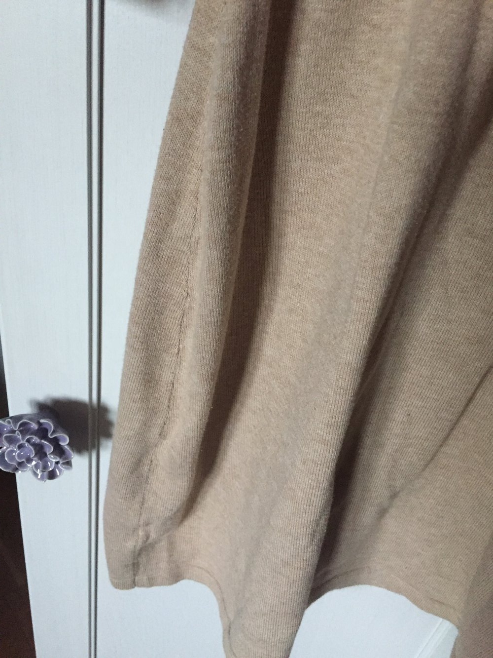 Mango Strickkleid beige XS/S