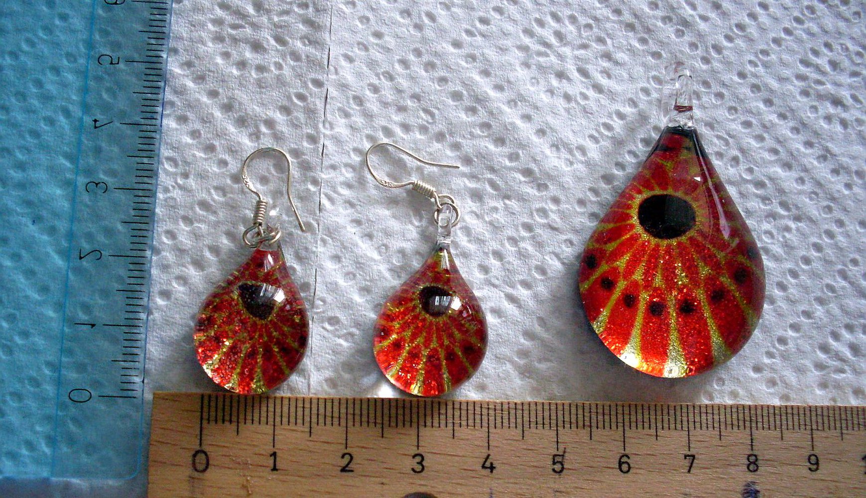 Kettenanhänger aus Glas