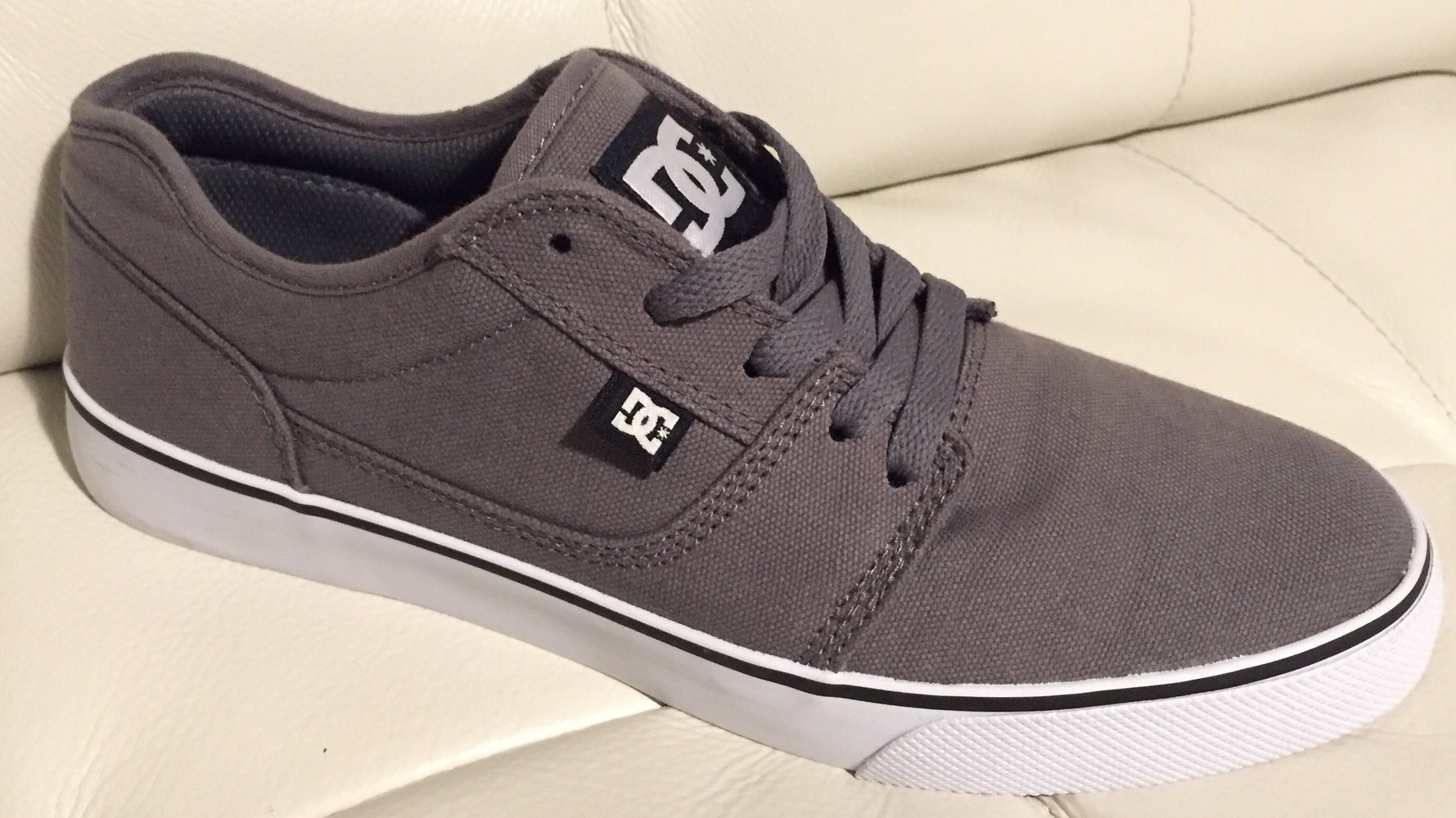 NEUw.: DC TONIK TX Canvas Sneaker grau Gr. 42 / UK 8