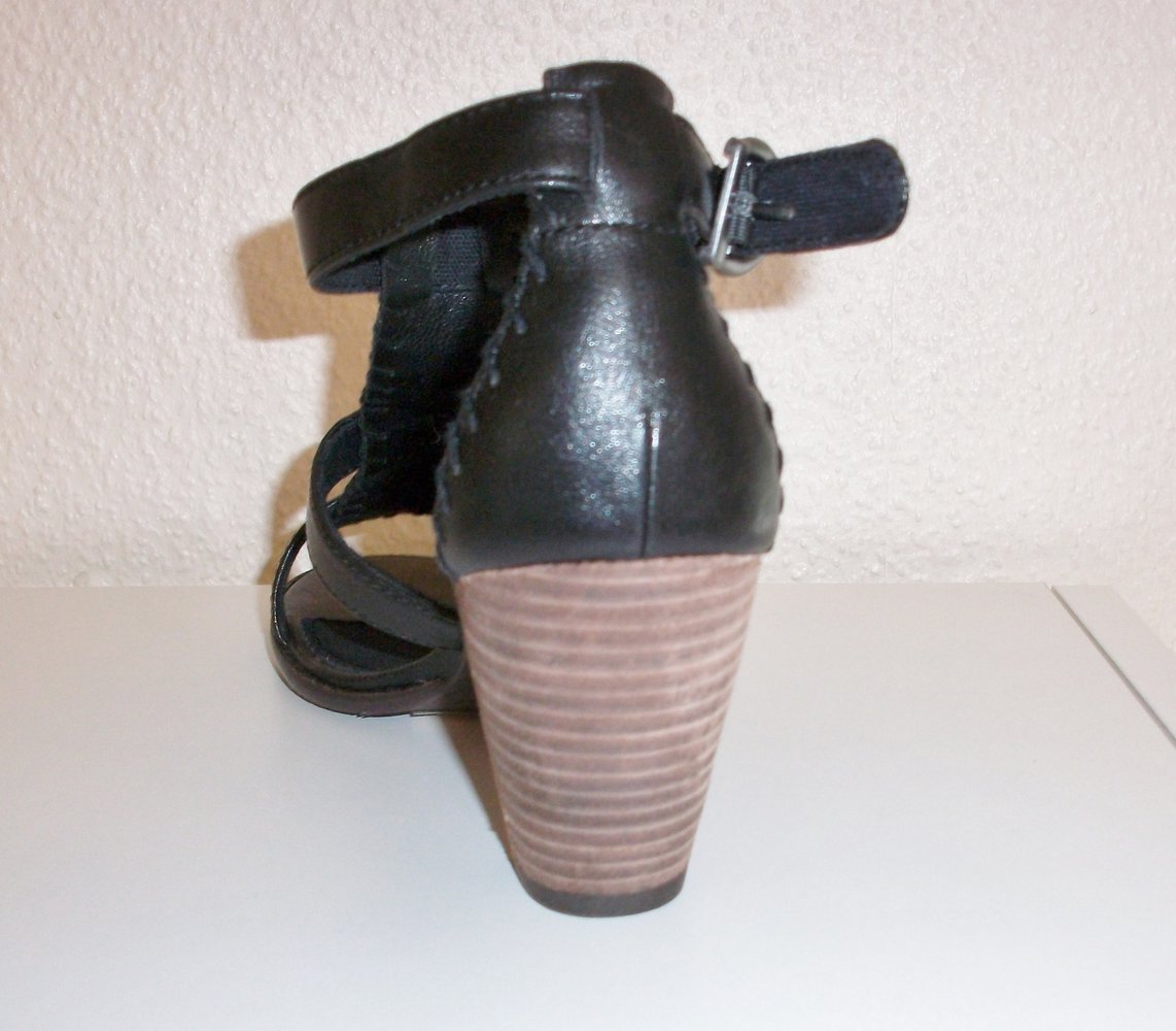 Unbenutzte Esprit Gladiator Pumps Sandalen schwarz Gr. 38, wie neu! #Esprit #Sandaletten