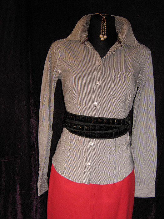 NEU* Sexy * edel * Business * Freizeit * Streifen * Hemd- Bluse 