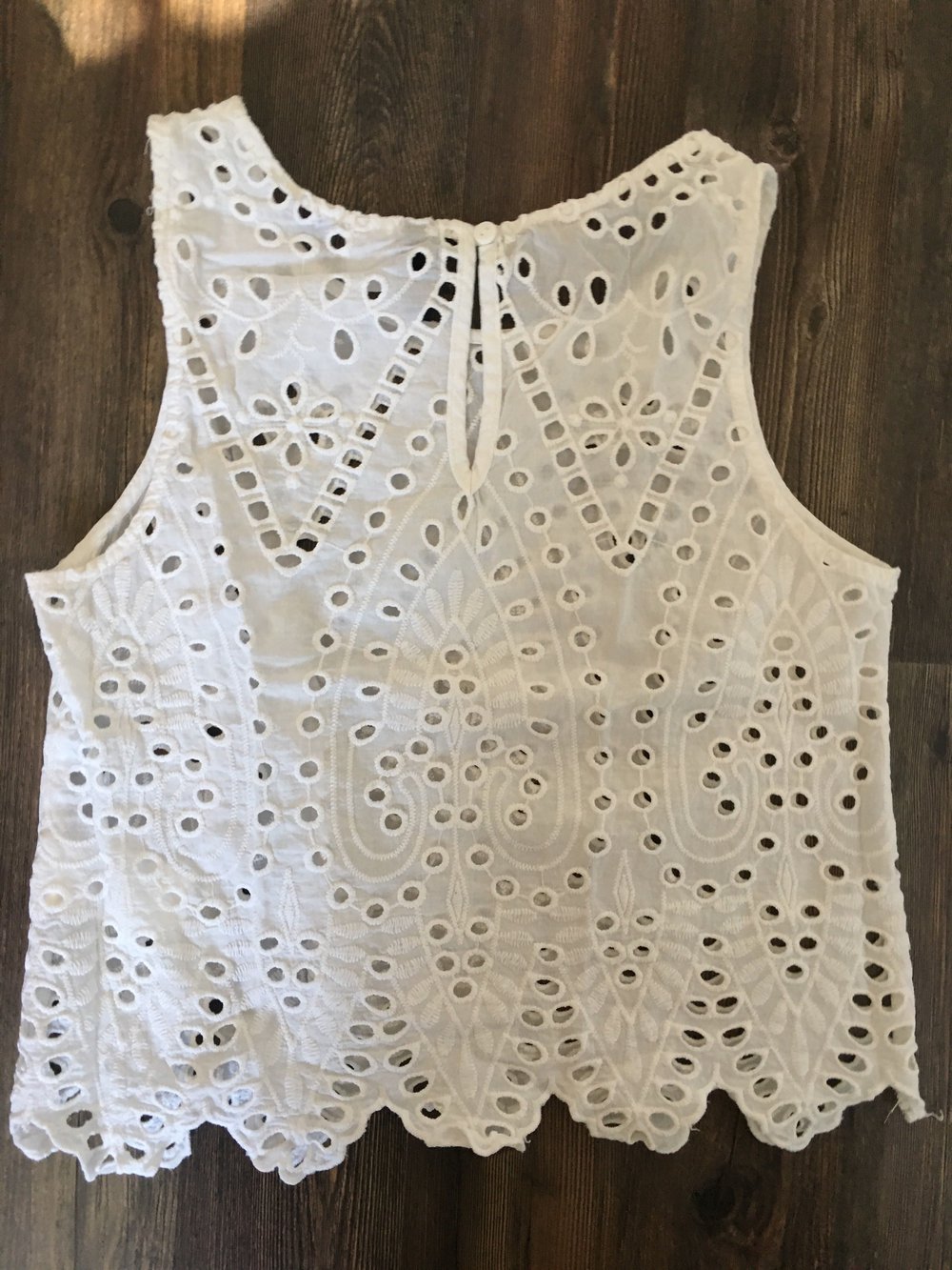 Weißes Top von H&M in 34