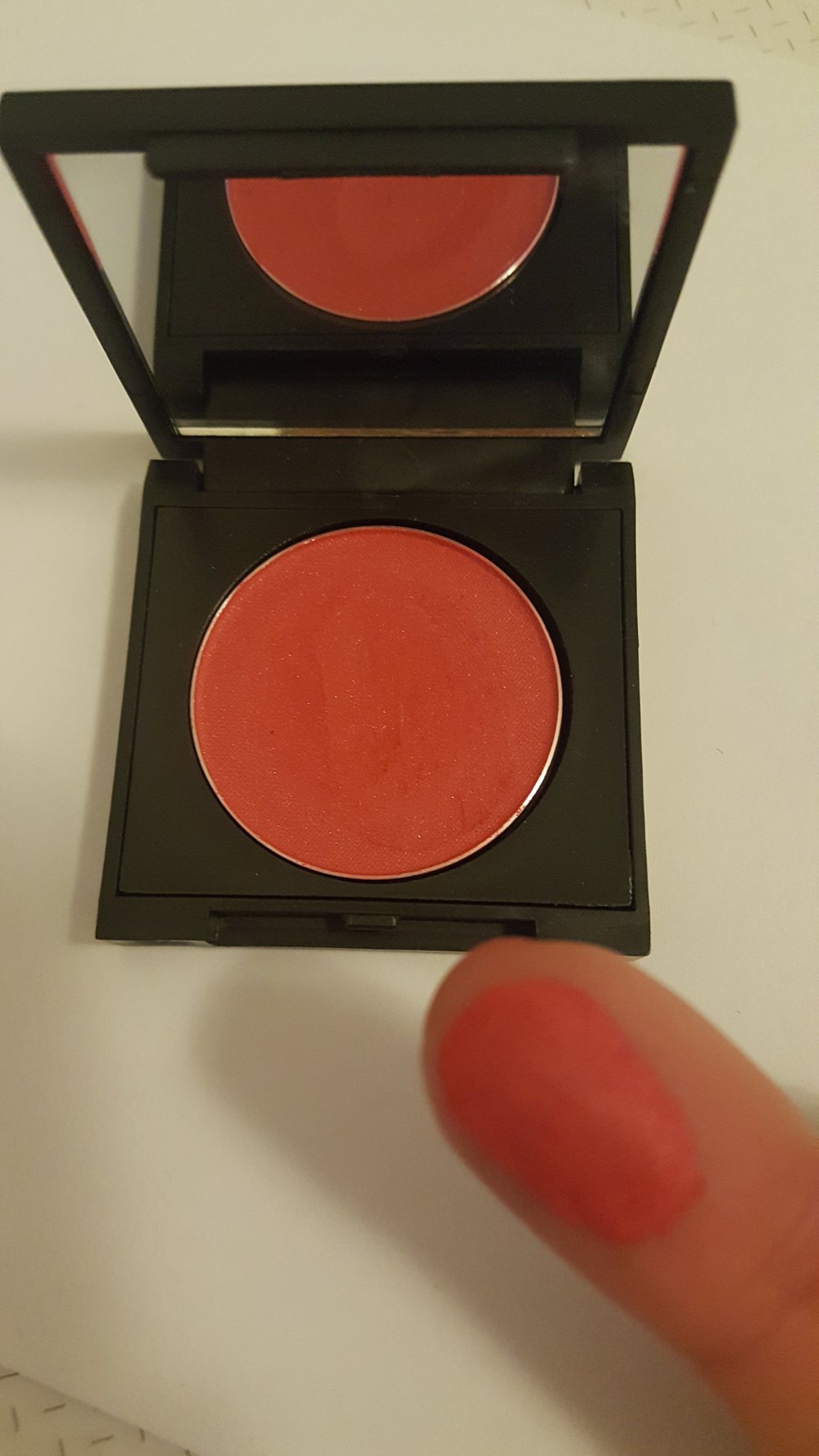 Lidschatten rot matte