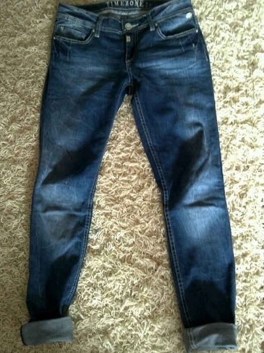 Blaue Used Jeans von Timezone