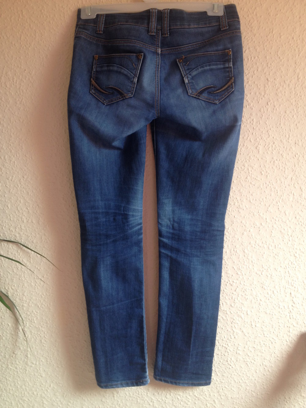 Blaue Jeans 
