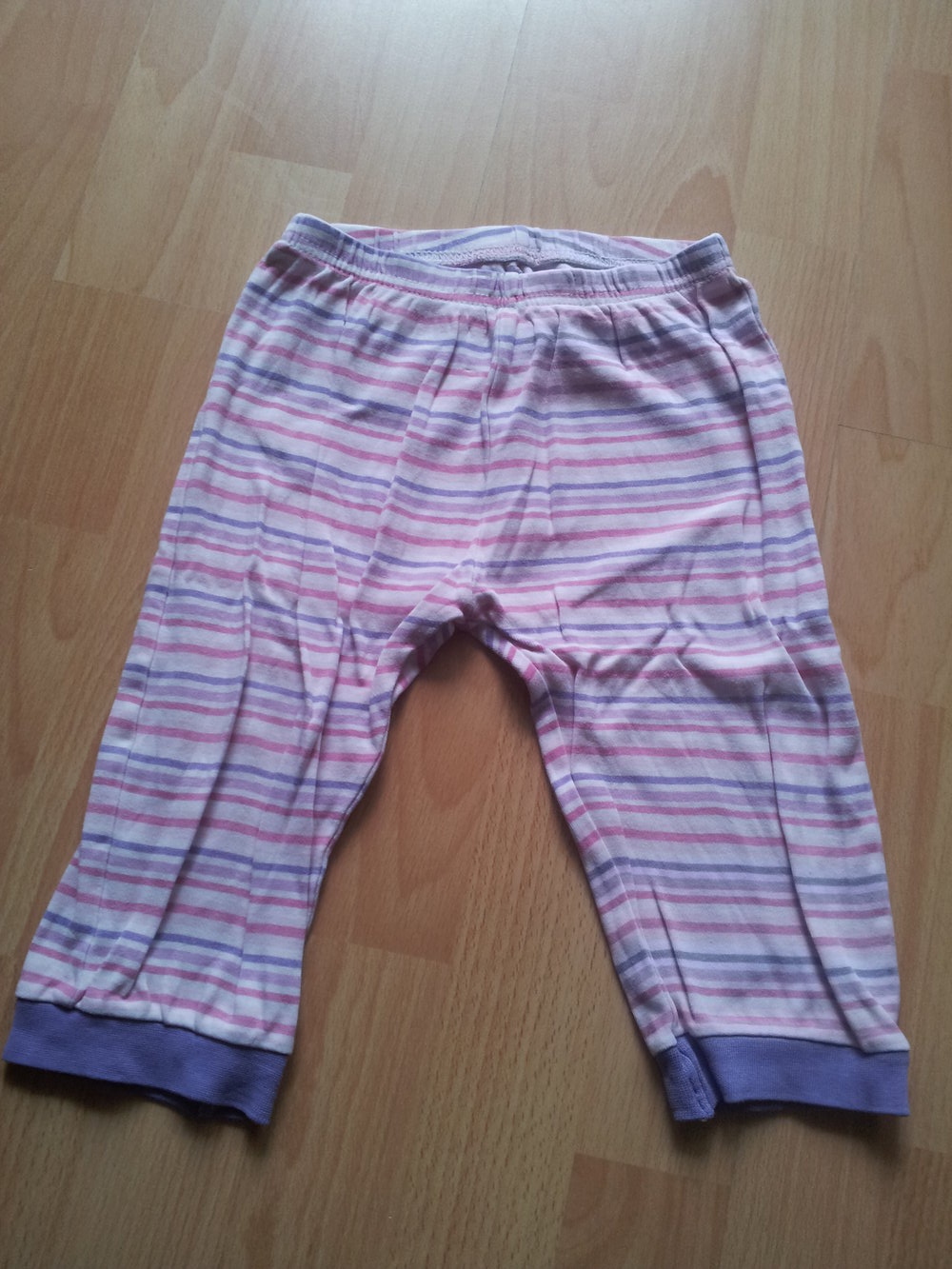 Schlafhose Haushose rosa pink lila Streifen Gr. 86