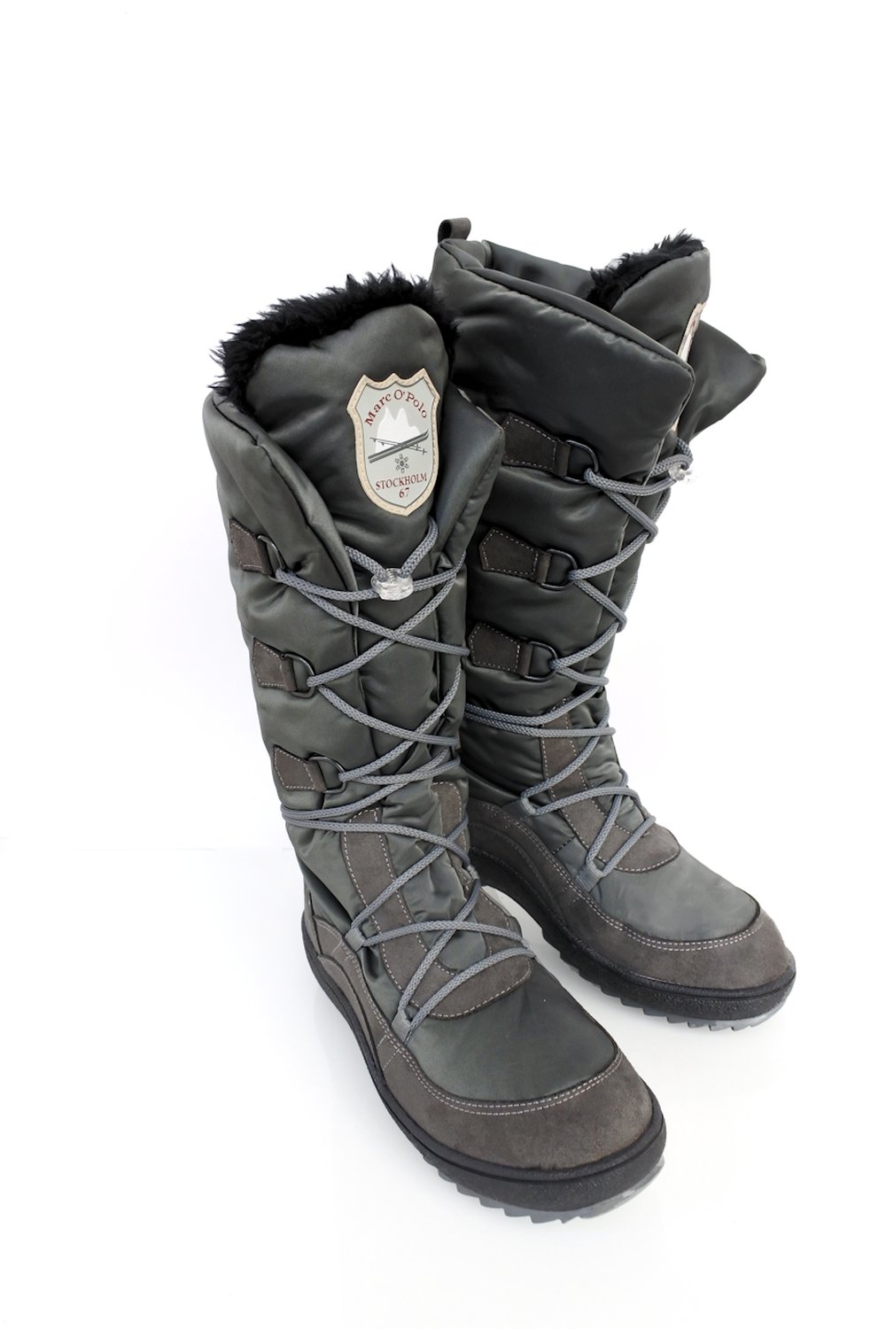 Marc O Polo Stiefel Grau Damen Stiefel Marco Polo