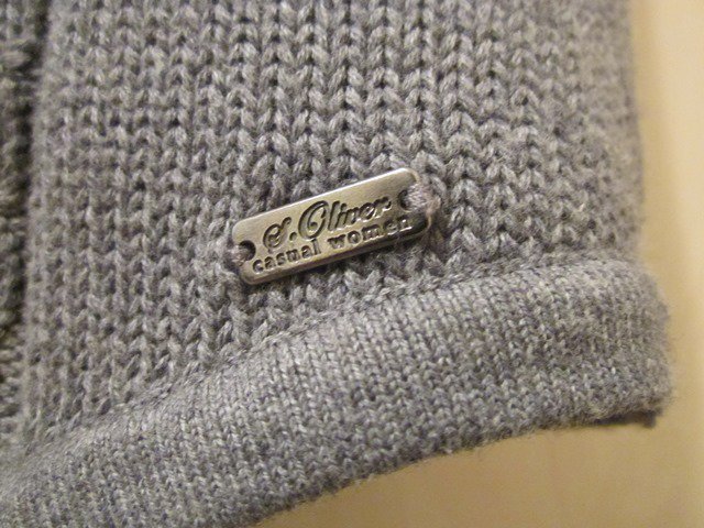 Wie NEU! Musthave Herbst - Weste in Strick von S.Oliver