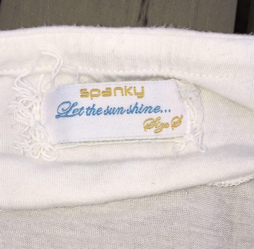 SPANKY Tubetop TOP weiß Gr. S
