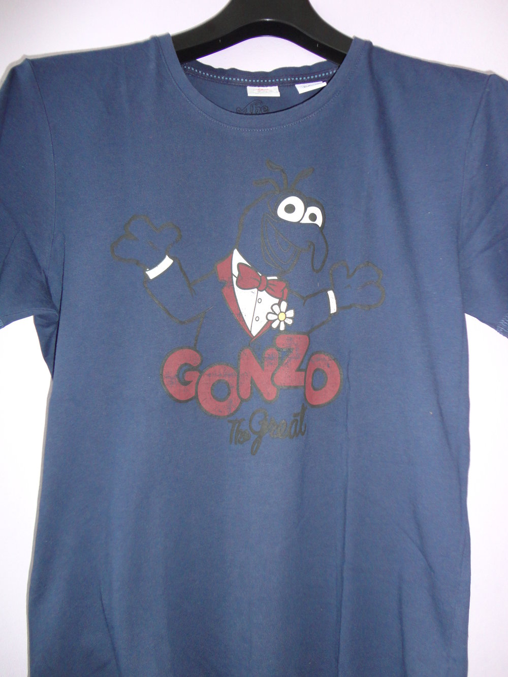 T-Shirt Shirt Print dunkelblau blau s.Oliver Sommer