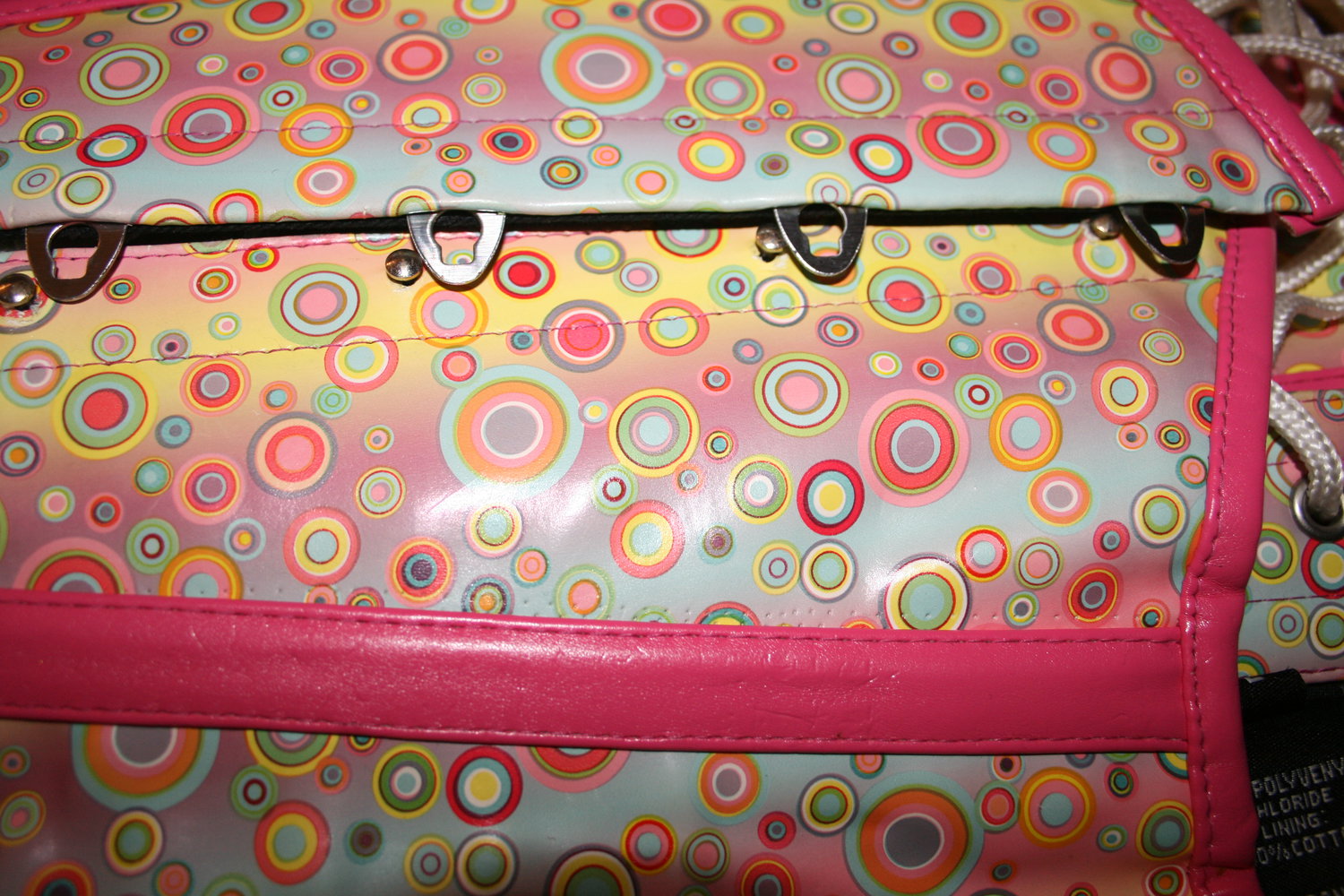 Korsett Schnürkorsett Tallienkorsett Gothic Cyber Emo Kawaii Decora PVC