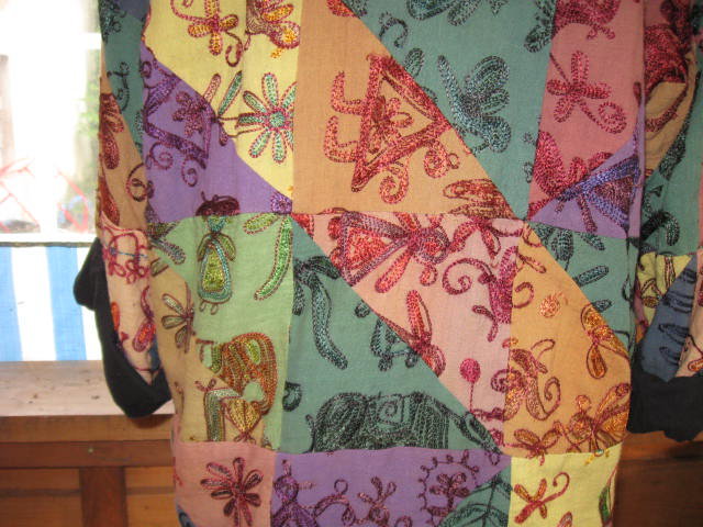 *** Ganz besondere Patchwork Jacke ~ Vintage ~ Lagenlook ~ Hippie Muster ***