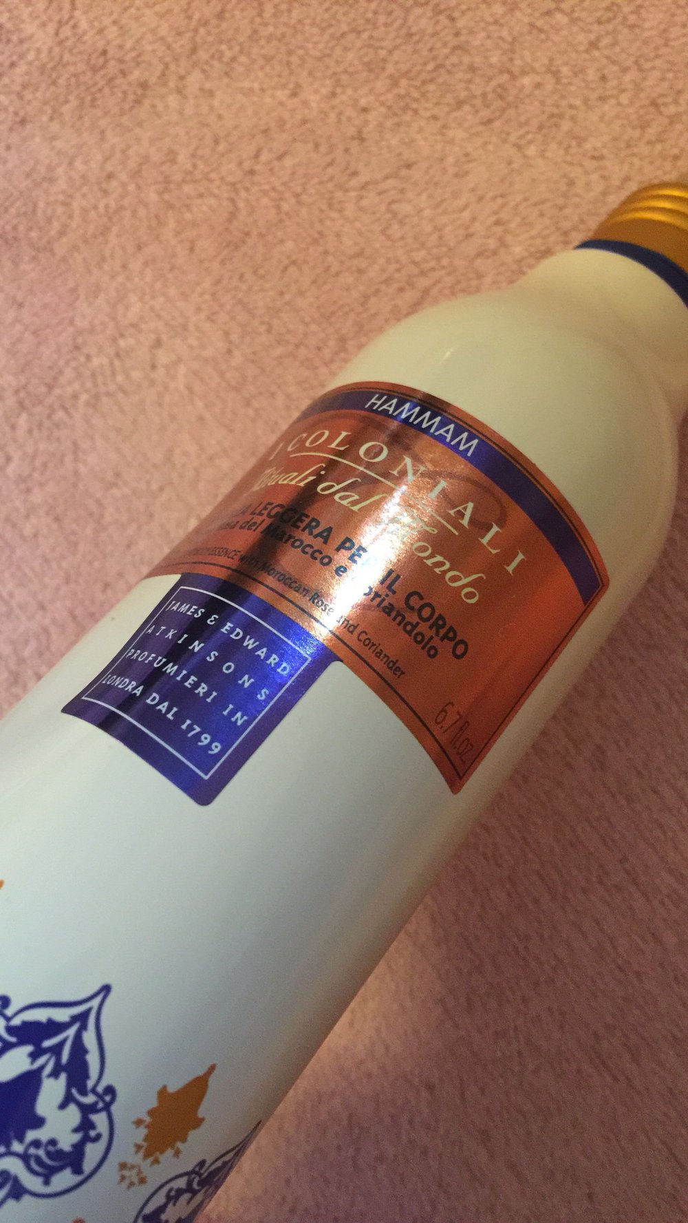 I COLONIALI HAMMAM Light Body Essence/Leichte Essenz für den Körper (Maroccan Rose & Coriander/ Marokkanische Rose und Koriander) 200ml Körperessenz
