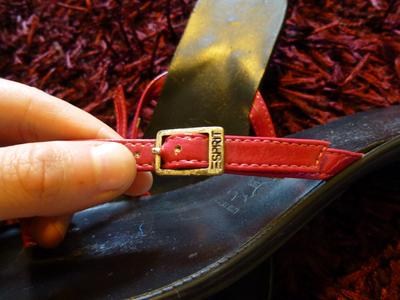 ESPRIT Zehentrenner mit Absatz