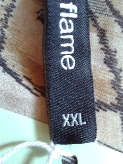 Bluse, transparent, locker, luftig, bunt, Sommer, beige, braun, schwarz, rot, XXL