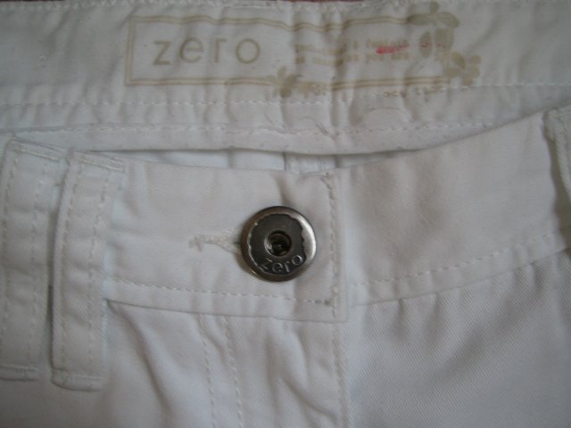 Weiße Jeans Zero Gr. 38 long wie neu