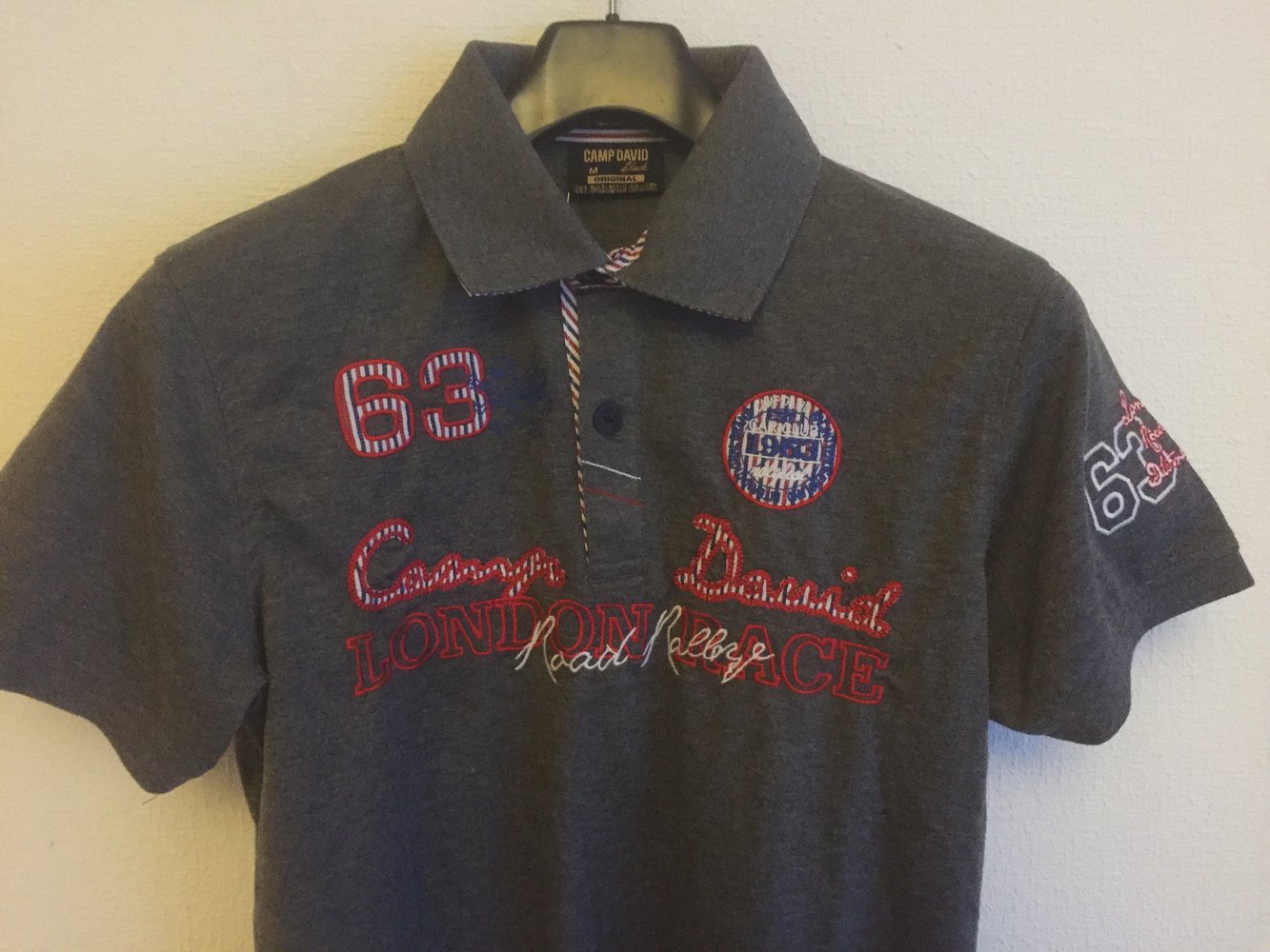 Poloshirt Camp David Gr:.M