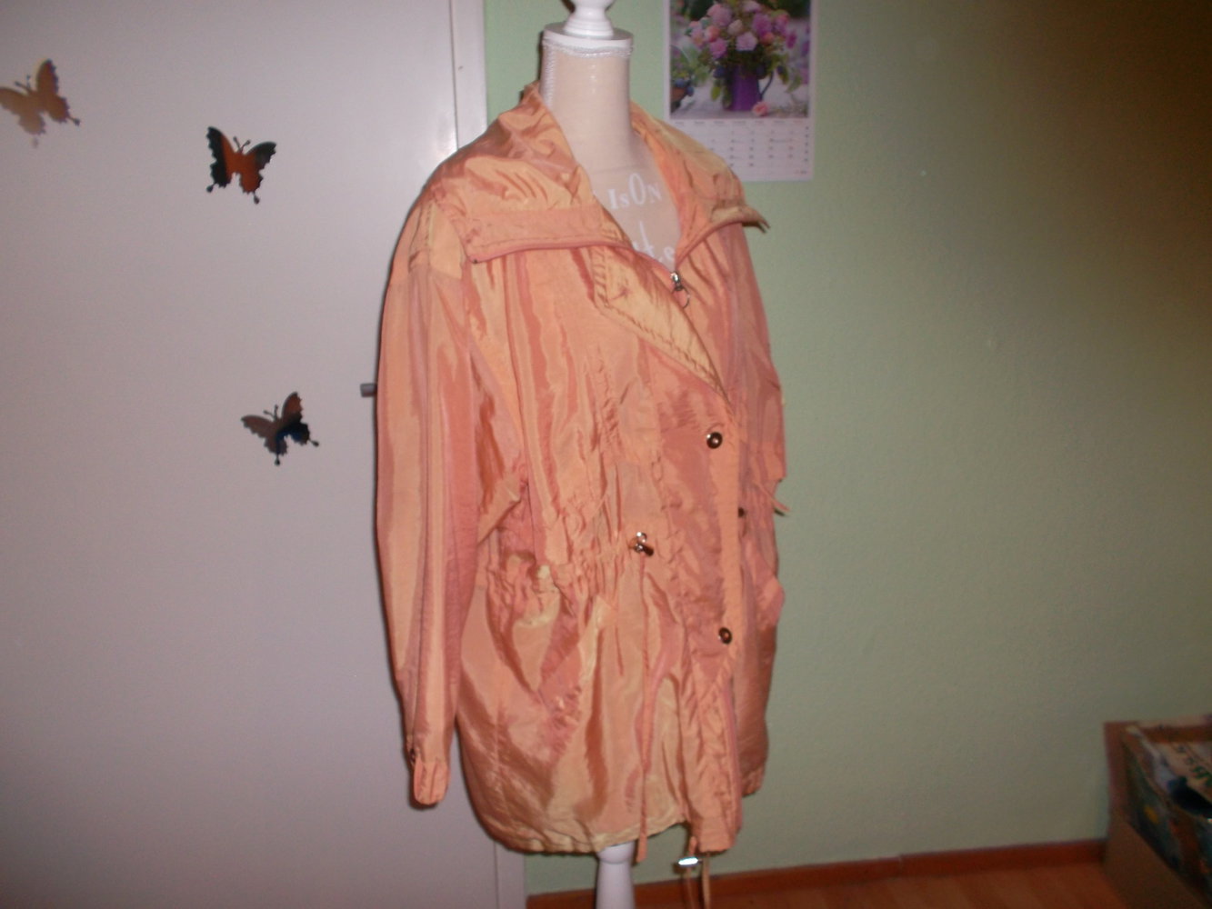 Damen Jacke, orange ,Gr. 44