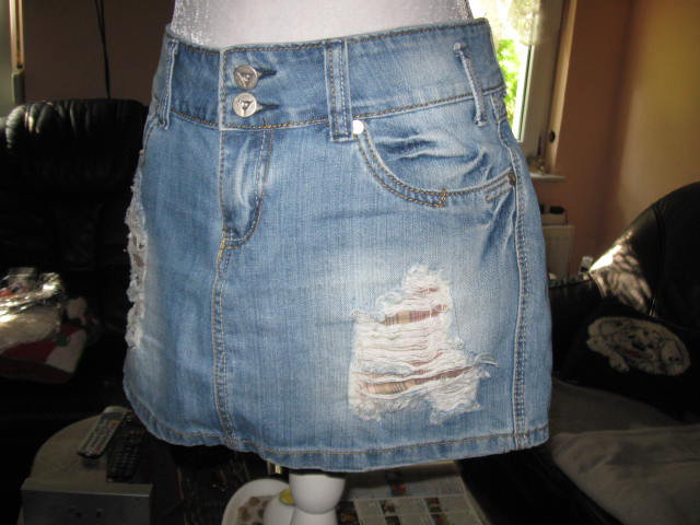 *** Super ~ Sexy ~ Fetziger ~ Mini ~ Jeans ~ Rock ***