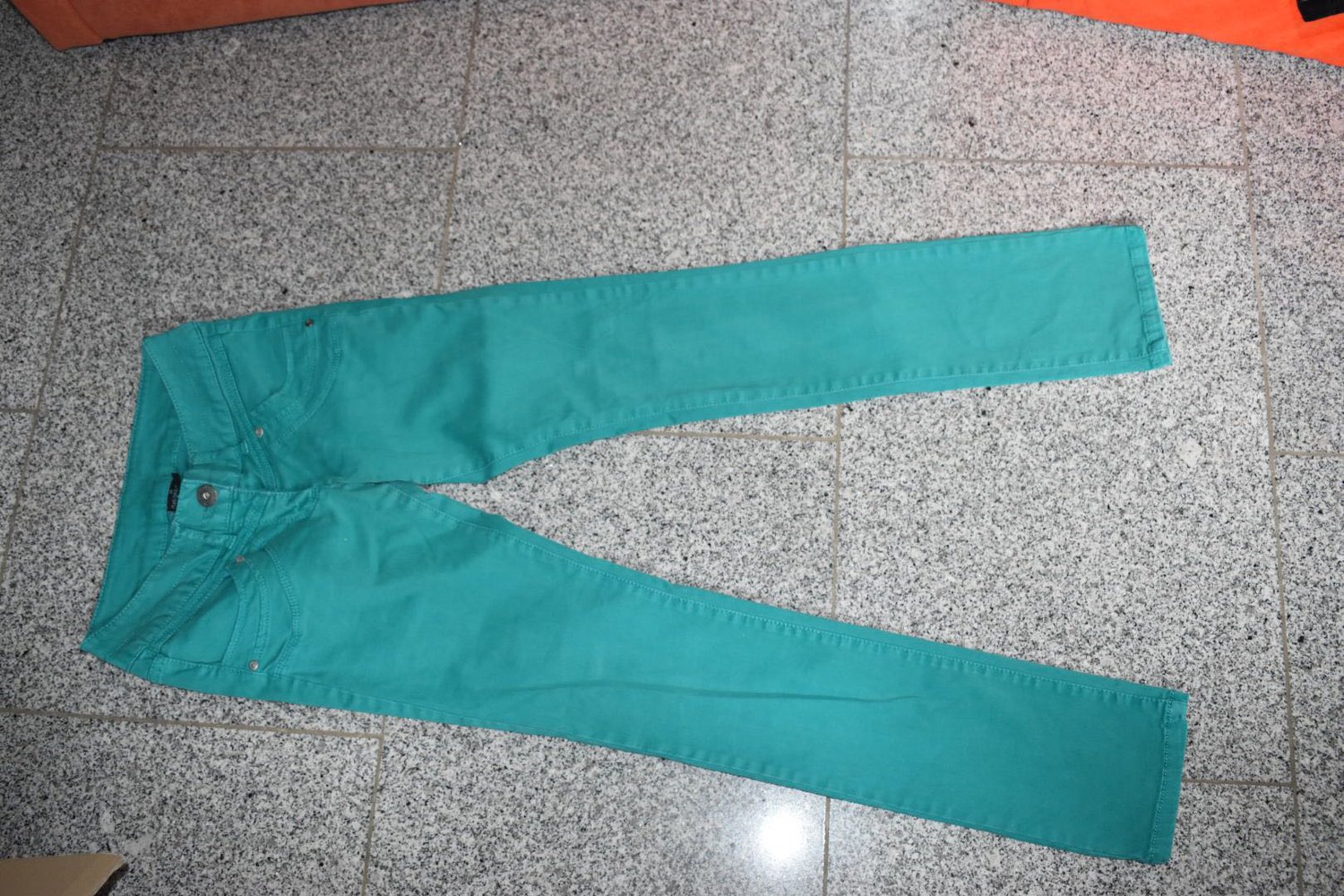 Jeans in Aquarell Farben