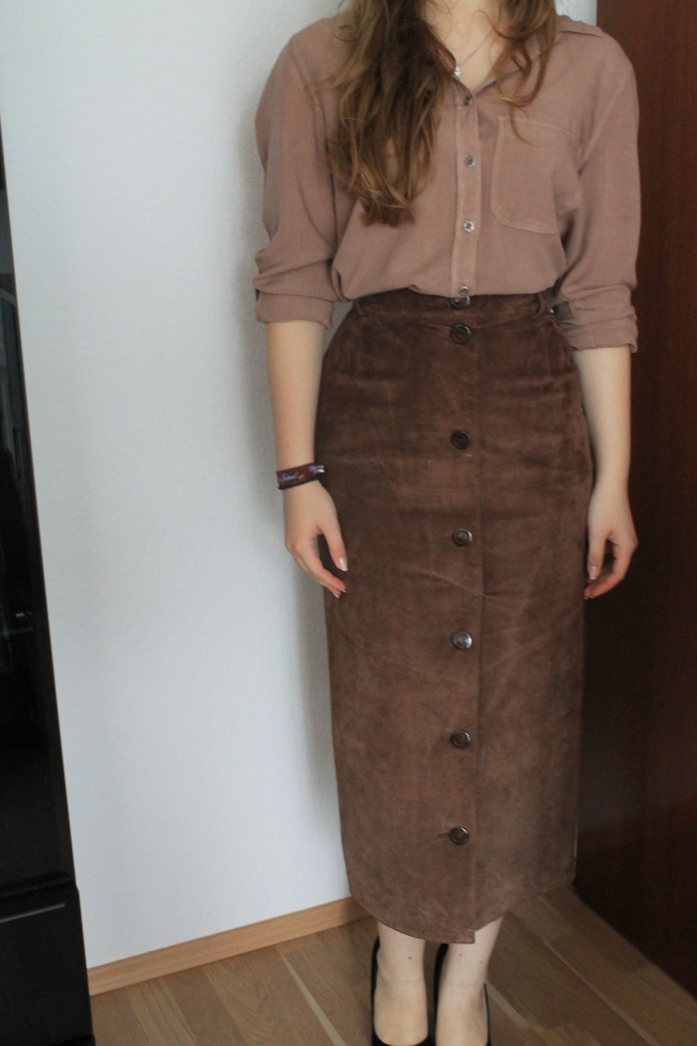 Eleganter Rock / Leder