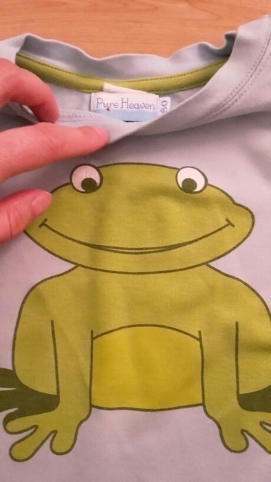 toller Froschpulli in Größe 80