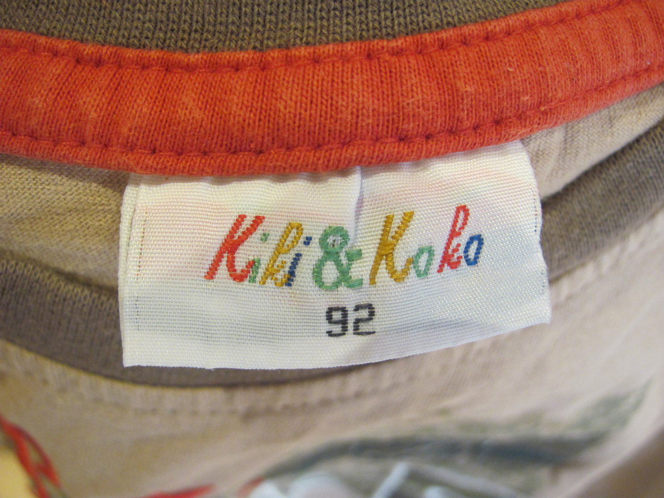 Langarmshirt Kiki&Koko Größe 92 Räuber