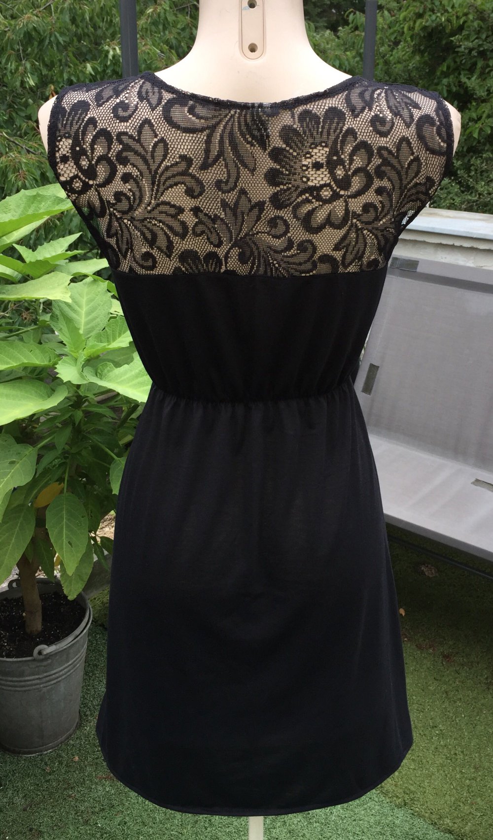 iCLOTH Kleid SKATERKLEID Spitze \\\\\\\