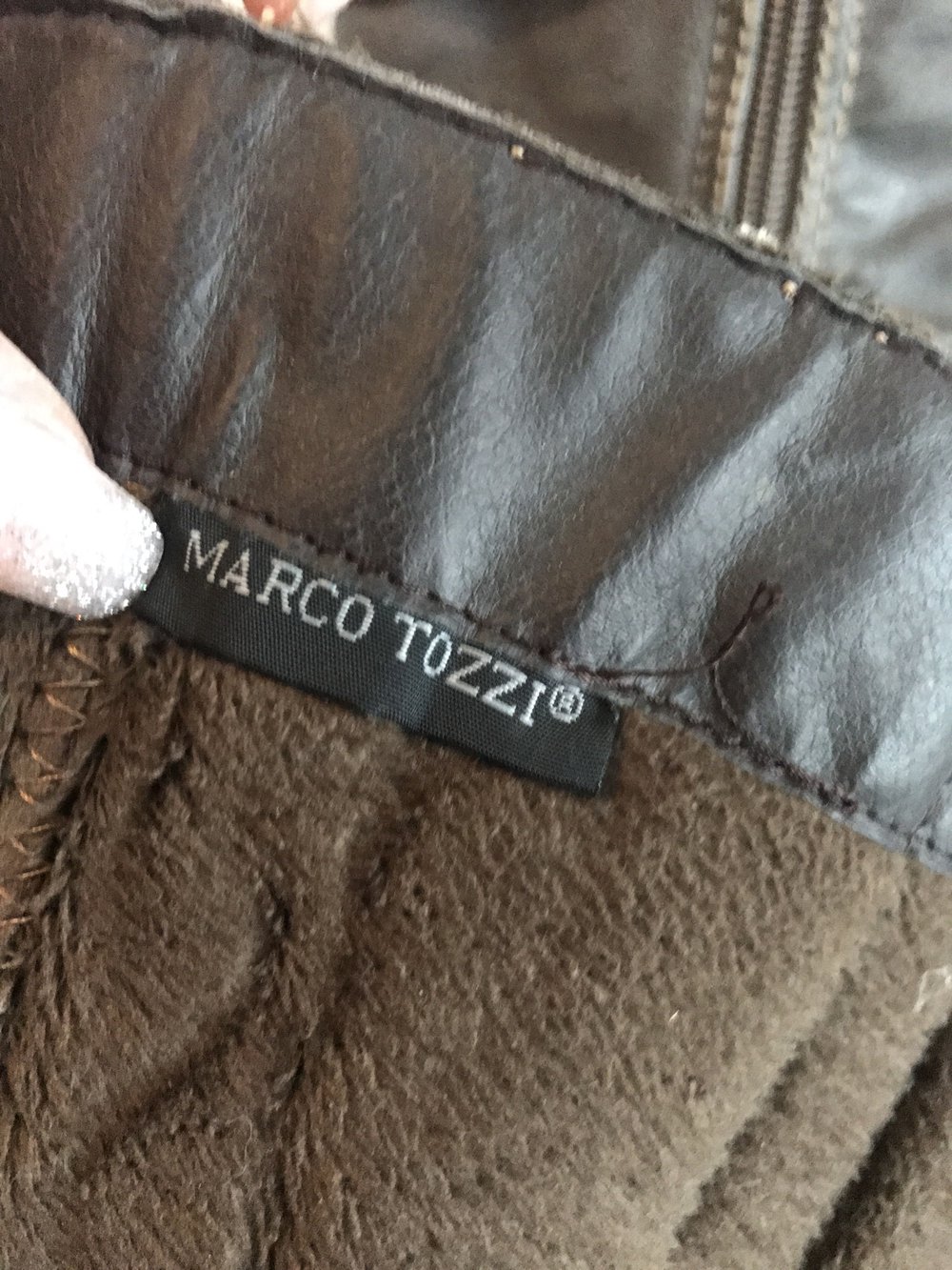 verkaufe Stiefel mit Fell von Marco Tozzi