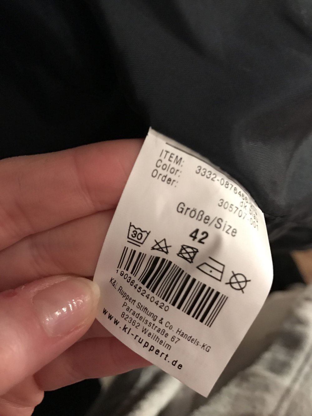 Winterjacke von K&L Ruppert