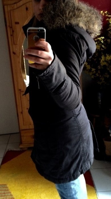  Wärmer Khaki- Mantel  