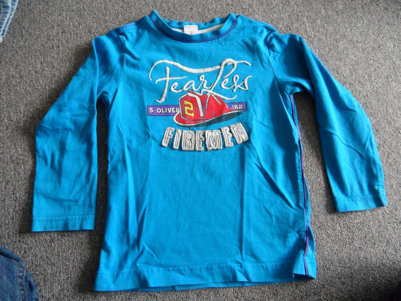 s.Oliver Langarmshirt Feuerwehrmann