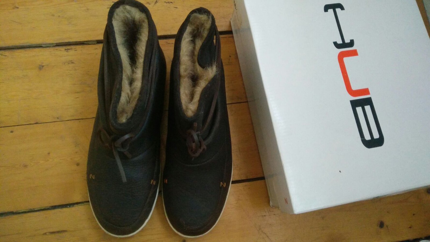 HUB Queen L FUR NEU im Karton Gr. 40 darkbrown