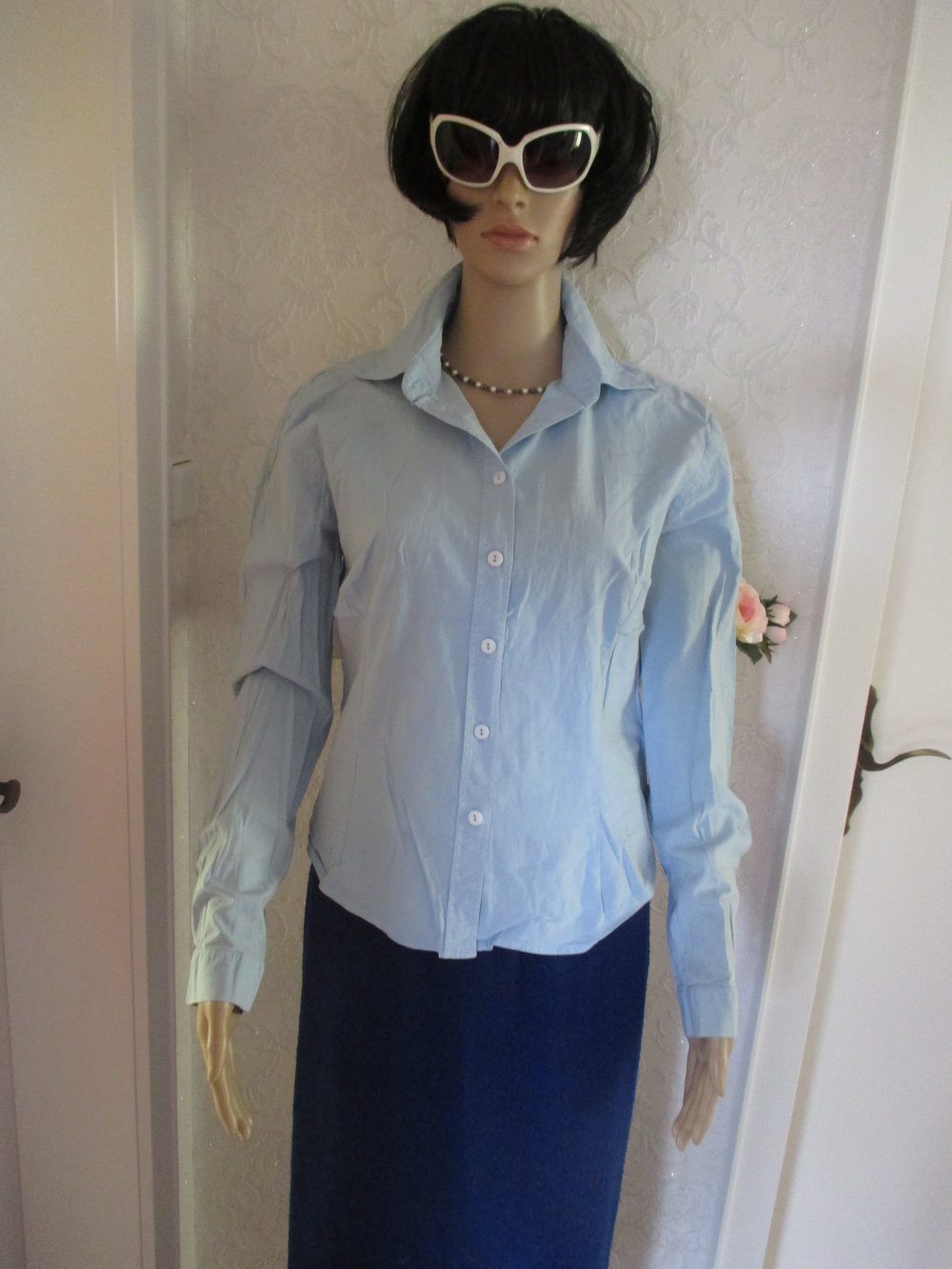 NEU Klassische Business Hemd- Bluse 