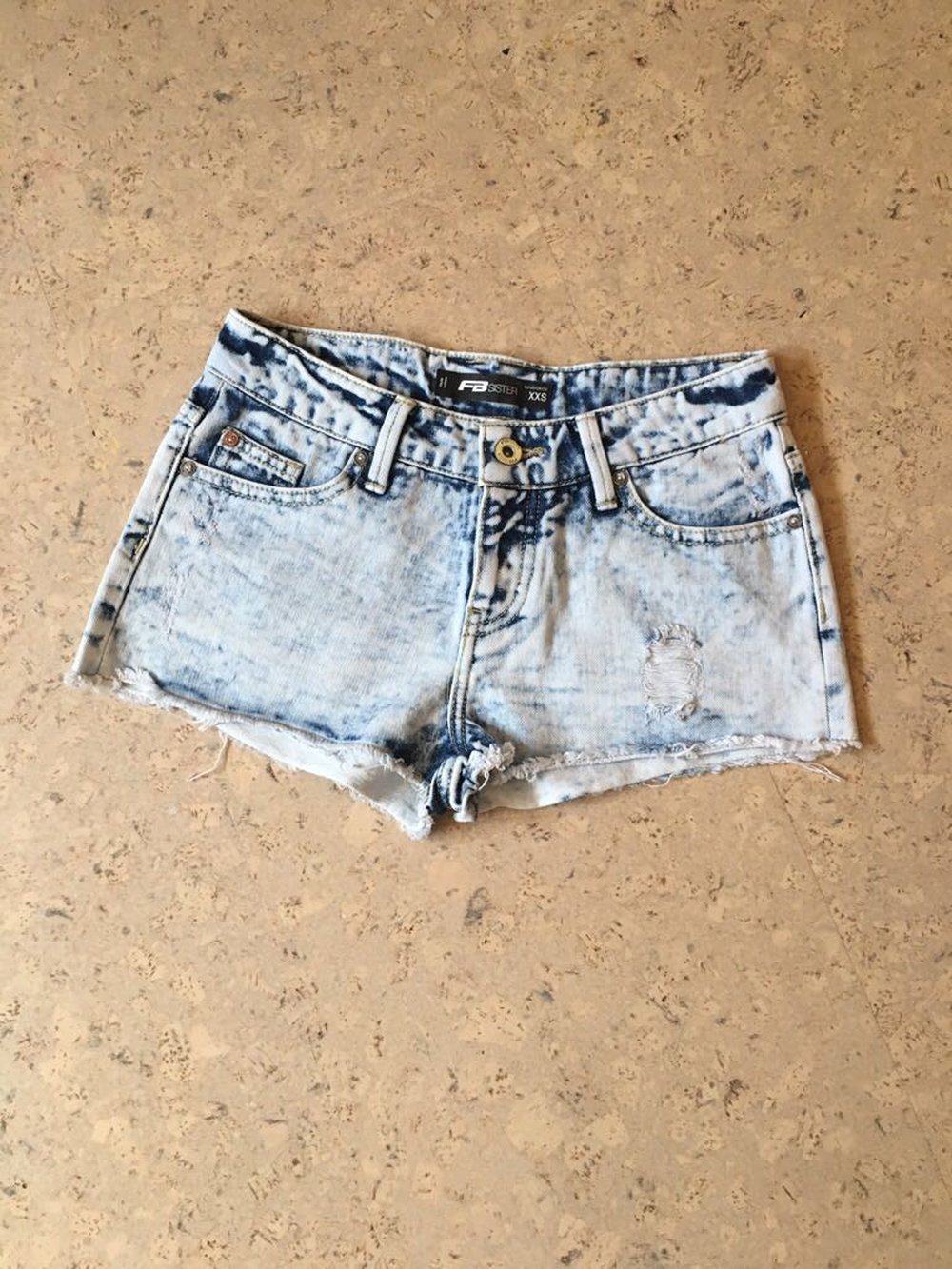 Jeanshotpant - Gr. XXS