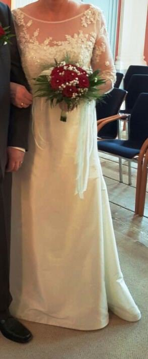 Hochzeitskleid Farbe Ivory Creme Neupreis 2100,- Euro