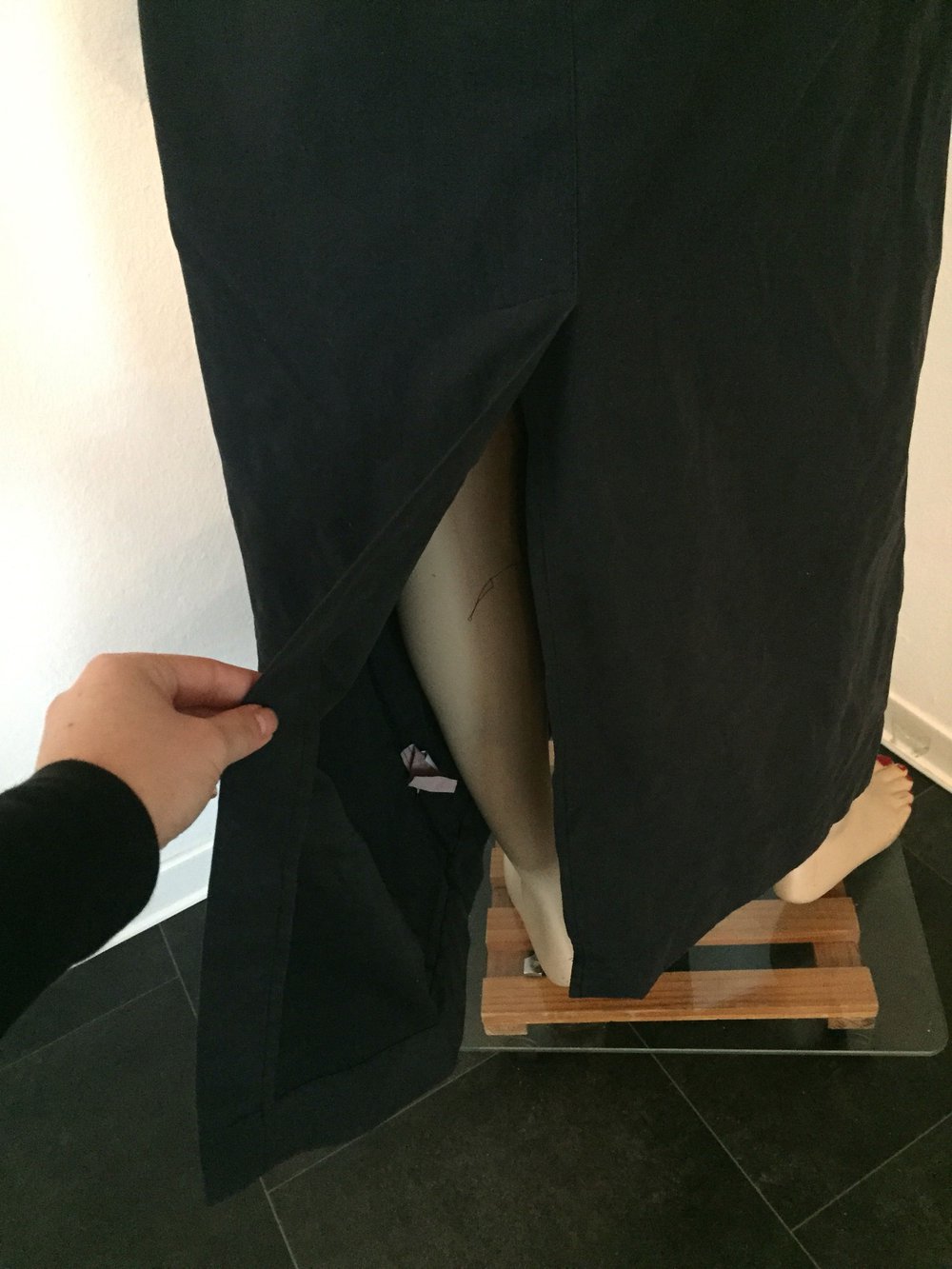 Esprit Maxikleid langes Kleid Sommerkleid mit Spaghetti Träger 
