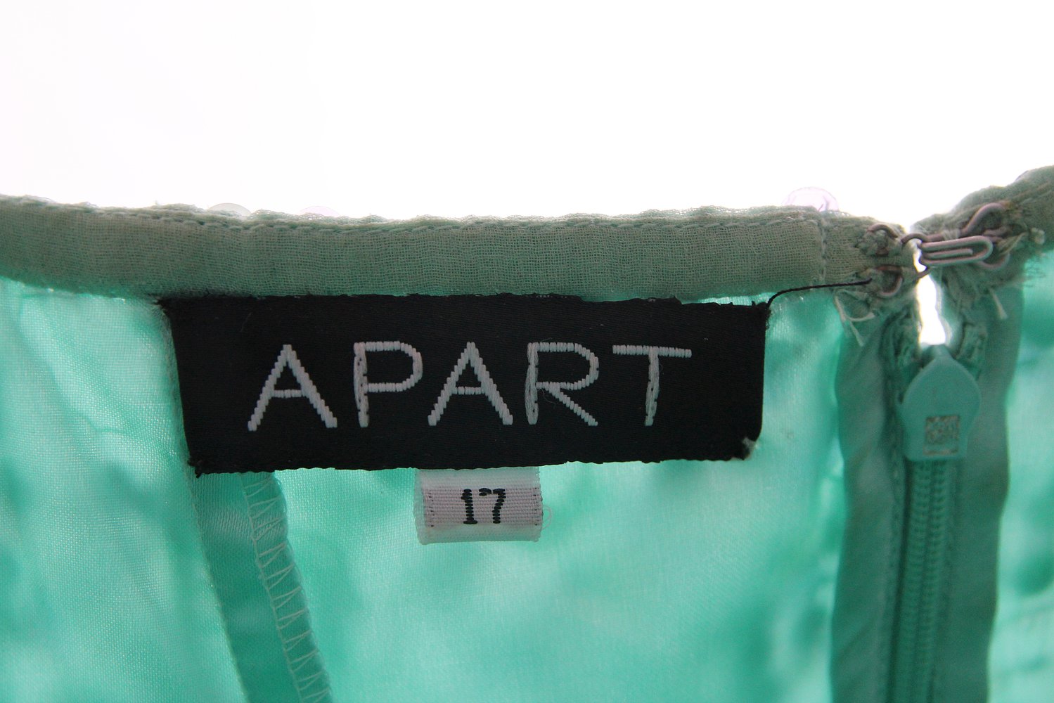 Türkis/Grünes Paillettenkleid von Apart