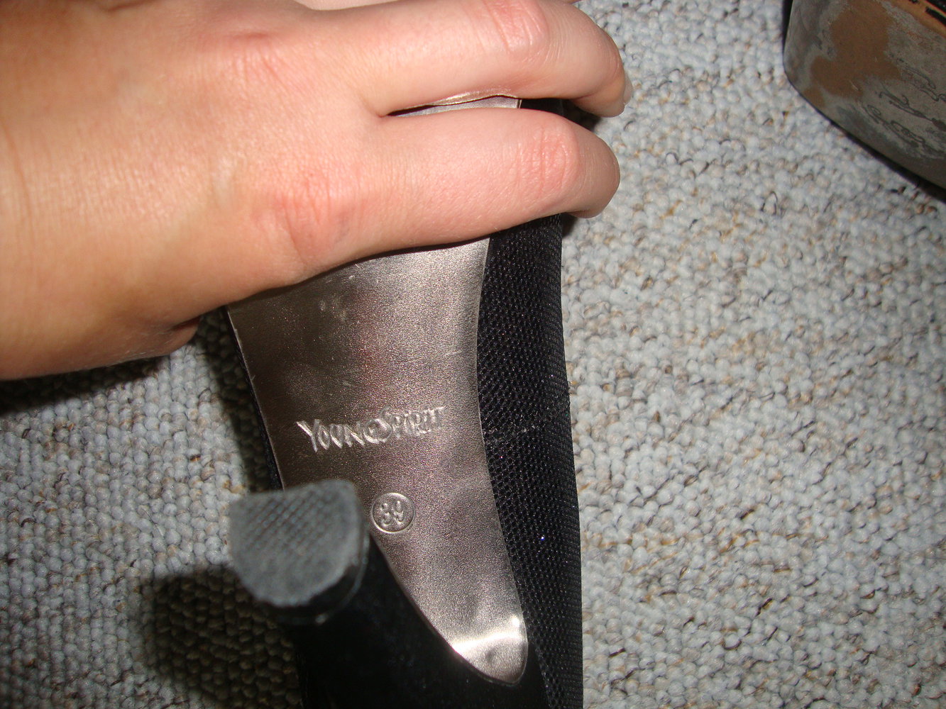 High-Heels mit Glitzer NEU - Young Spirit / Reno