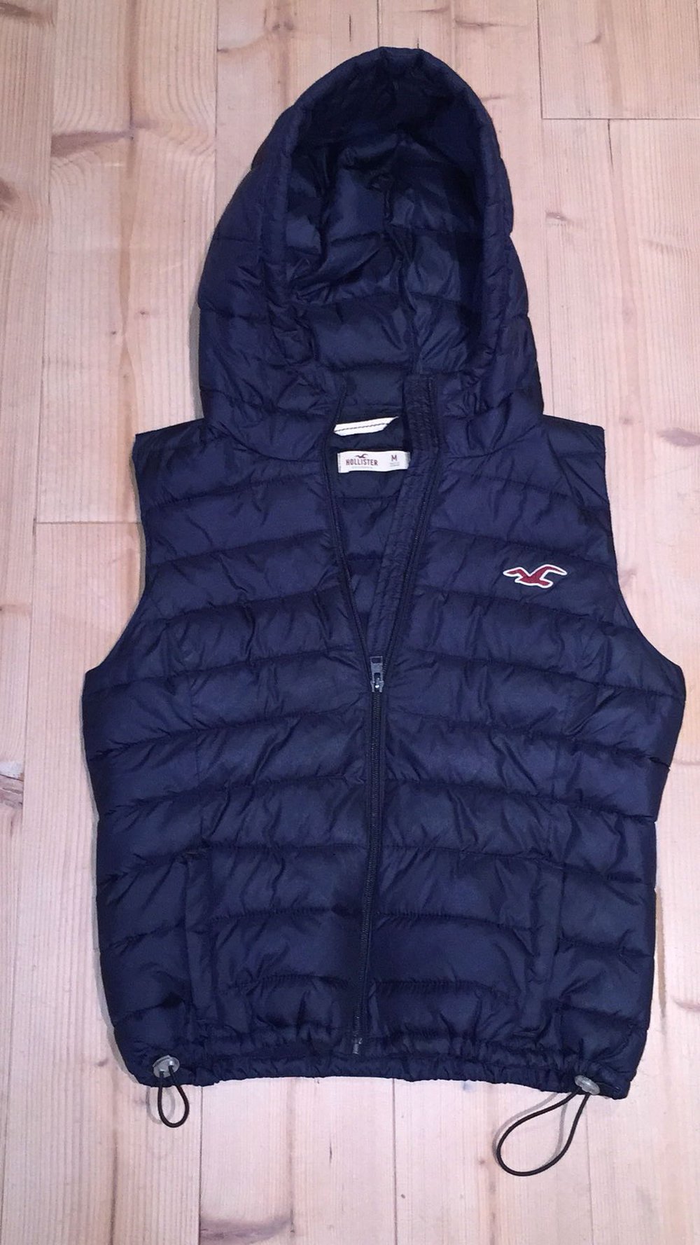 Blaue Hollister Weste