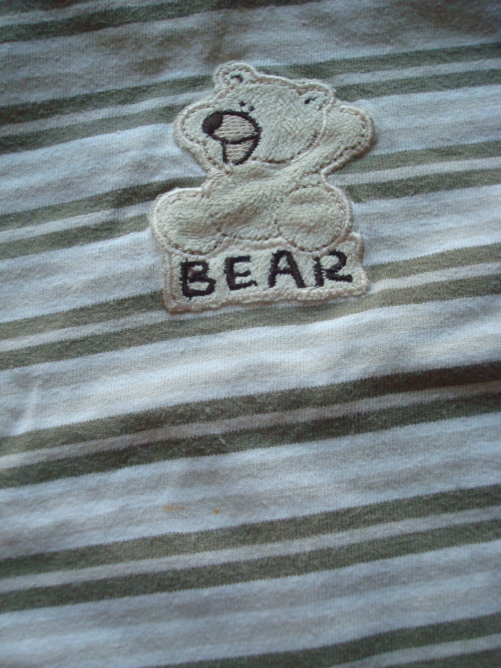 Langarmshirt, Pullover mit Bär G. 80