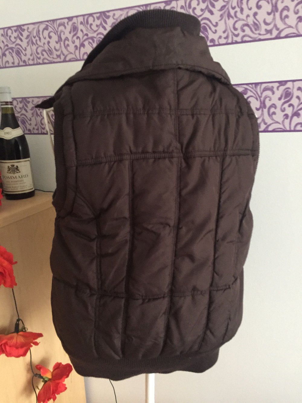 Warme Daunenweste
