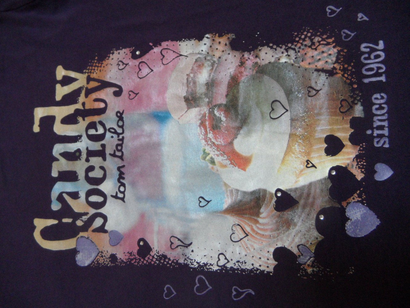 Tom Tailor Langarmshirt mit großem Fotoprint Muffins