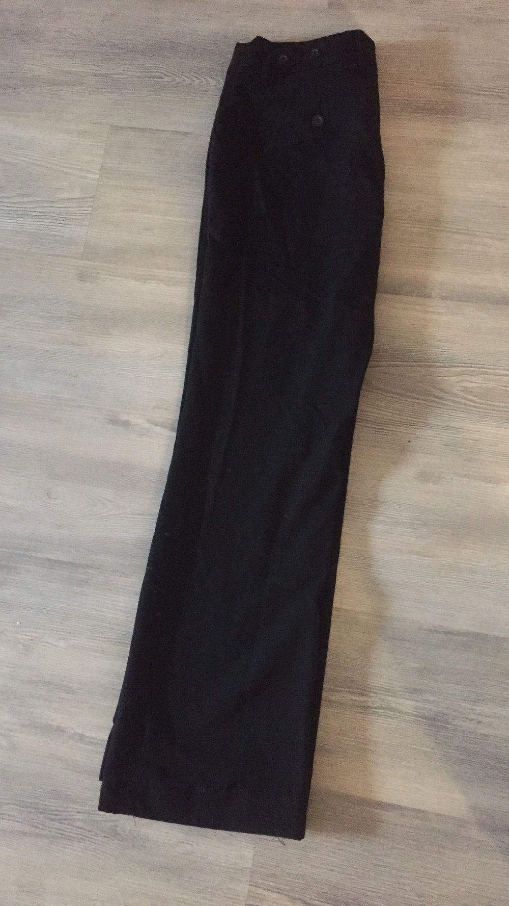 Schwarze Anzugs Hose 